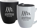 Personalized Mr & Mrs Coffee Mug