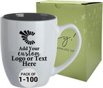 Custom Logo White Coffee Mug