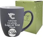 Custom Logo Grey Coffee Mug