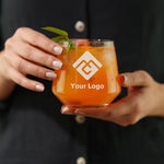 Custom Whiskey Rocks Glass
