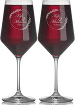Personalized Wedding Wine Glasses