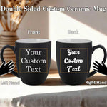 Custom Text Coffee Mug 16oz