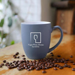 Custom Logo Grey Coffee Mug