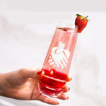 Custom Logo Stemless Champagne Glass