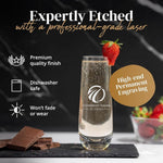 Custom Logo Stemless Champagne Glass