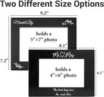 Personalized Black Wedding Picture Frame