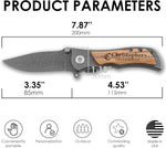 Personalized Groomsmen Wood Knife