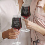 Personalized Wedding Wine Glasses