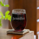 15oz Custom Stemless Wine Glass