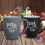Personalized Mr & Mrs Coffee Mug