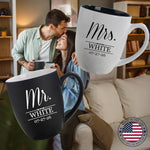 Personalized Mr & Mrs Coffee Mug