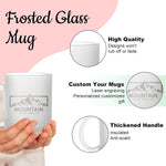 Custom Logo Frosted Coffee Mug