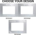 Personalized Metal Wedding Picture Frame