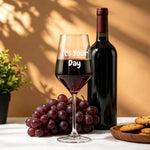 18oz Custom Crystal Wine Glass