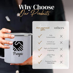Custom Logo Metal Coffee Mug
