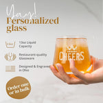 Custom Whiskey Rocks Glass