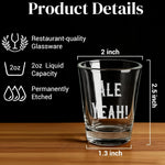Custom Shot Glass 2oz
