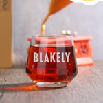 13oz Customized Bourbon Glass for Old Fashioned