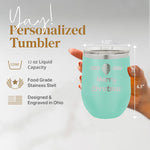 Custom 12oz Wine Tumbler