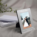 Personalized Metal Wedding Picture Frame