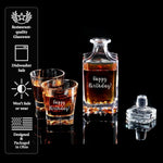 Custom Square Whiskey Decanter