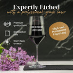 18oz Custom Crystal Wine Glass