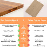 Personalized Cutting Board, 16" x 10" Large Custom Charcuterie Boards