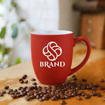 Custom Logo Red Coffee Mug