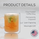 Custom Logo Frosted Coffee Mug