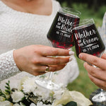 Personalized Father of The Bride or Groom Wine Glass