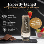 Custom Stemless Champagne Flute