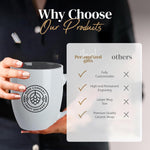 Custom Logo White Coffee Mug