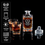 Personalized Groomsmen Whiskey Decanter