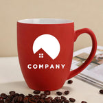 Custom Logo Red Coffee Mug
