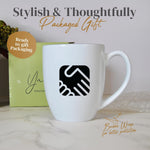 Custom Logo White Coffee Mug