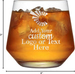 Custom Whiskey Rocks Glass
