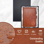 Personalized Brown Journal with Gift Box and Pen