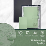 Personalized Green Journal with Gift Box and Pen
