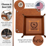 Personalized Valet Tray, Custom Catch All Tray