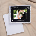 Personalized Black Wedding Picture Frame
