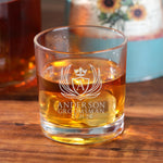 Personalized Groomsmen Whiskey Glasses