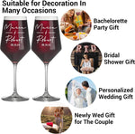 Personalized Wedding Wine Glasses