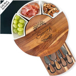 Personalized Cheese Board, 13'' Custom Charcuterie Board
