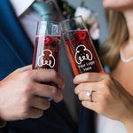 Custom Logo Stemless Champagne Glass