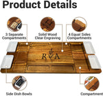 Personalized Charcuterie Boards, 31'' Custom Cheese Board for Cheese & Meat