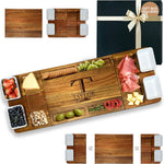 Personalized Charcuterie Boards, 31'' Custom Cheese Board for Cheese & Meat