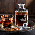 Personalized Groomsmen Whiskey Decanter