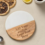 Custom Marble & Wood Coasters