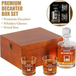Custom Round Whiskey Decanter