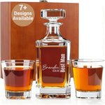 Personalized Groomsmen Whiskey Decanter